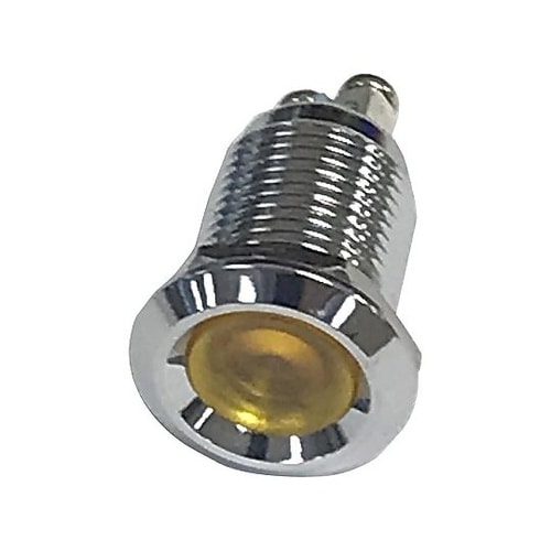 LED YEL 12MM NUT 2VA