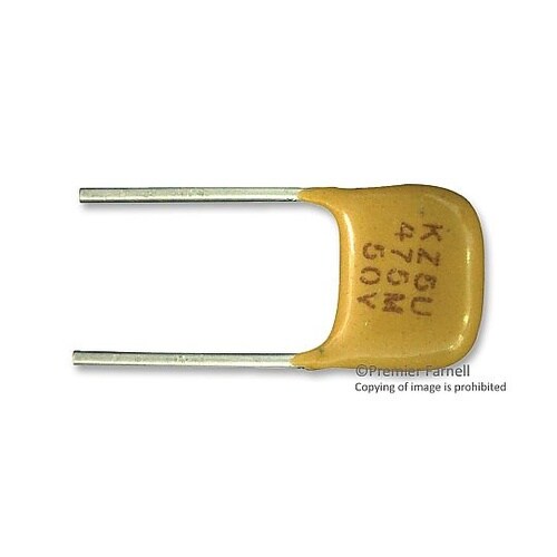 CAP 4.7μF 50V 20% Z5