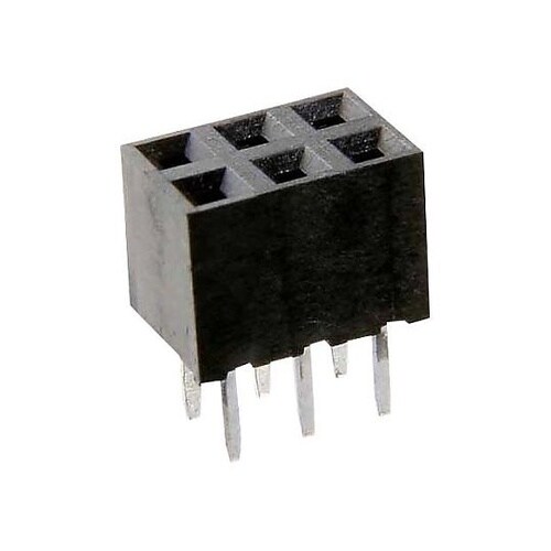 SOCKET VERTICAL 2ROW
