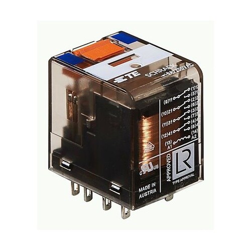 POWER RELAY 4PDT 6A