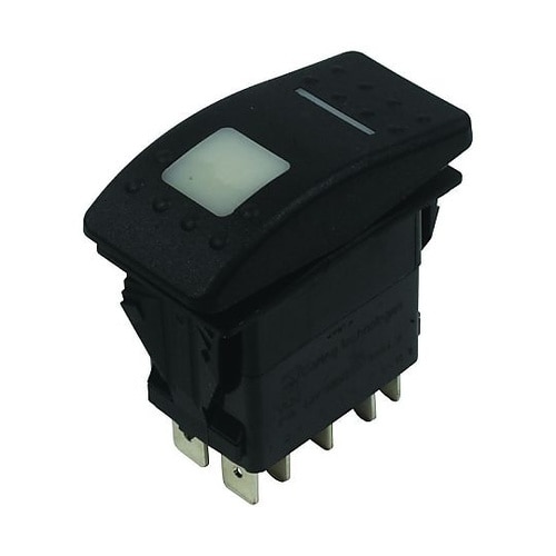 SWITCH ROCKER DPST 2