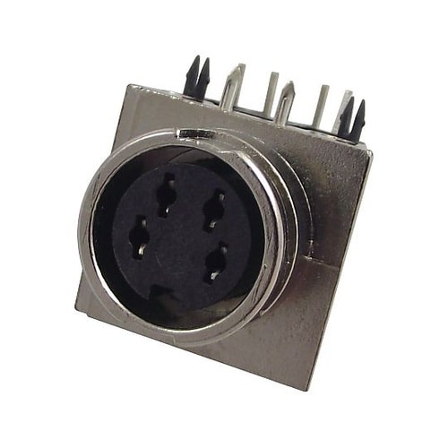 SOCKET DIN PCB 4PIN