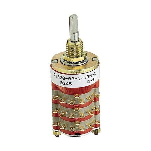 SWITCH ROTARY DP5T 3