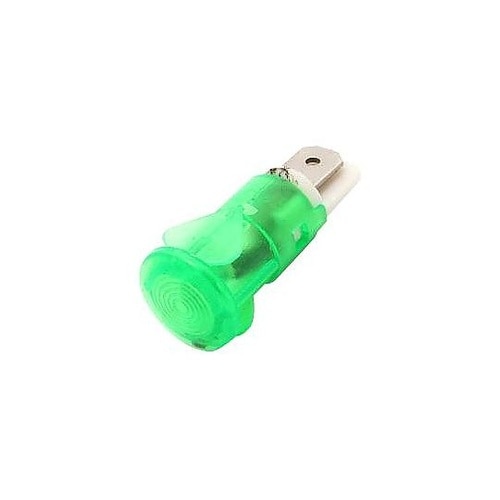 LED GRN 12MM SNAP 12