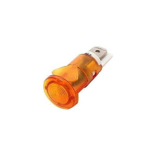 LED YEL 12MM SNAP 2V