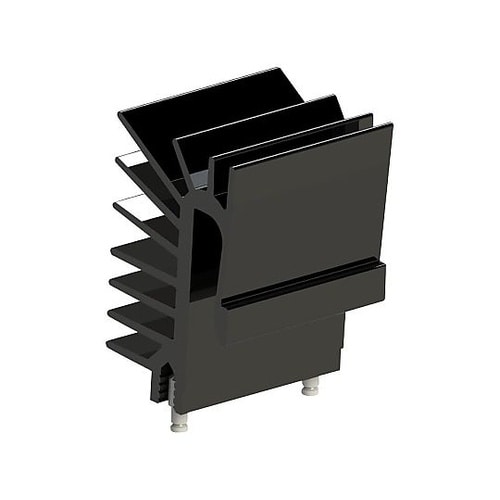 HEAT SINK W/CLIP ALU