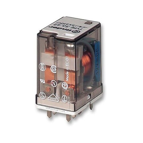 RELAY DPDT 250VAC 12