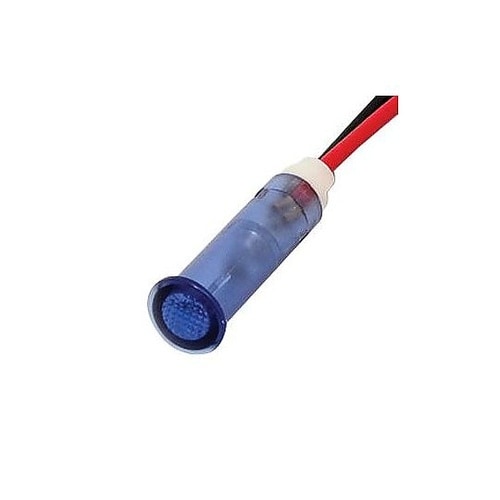 LED BLU 6MM SNAP 110