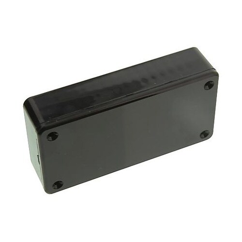 BOX ABS BLACK 100X50