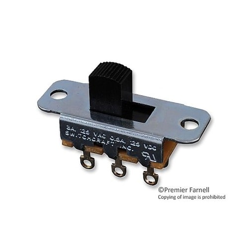 SWITCH SLIDE DPDT 3A