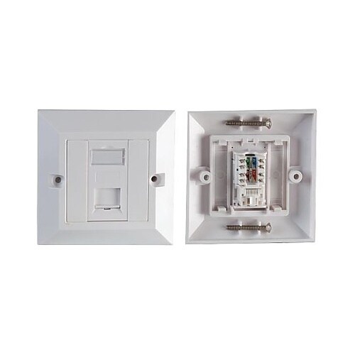 FACEPLATE CAT6 1PORT