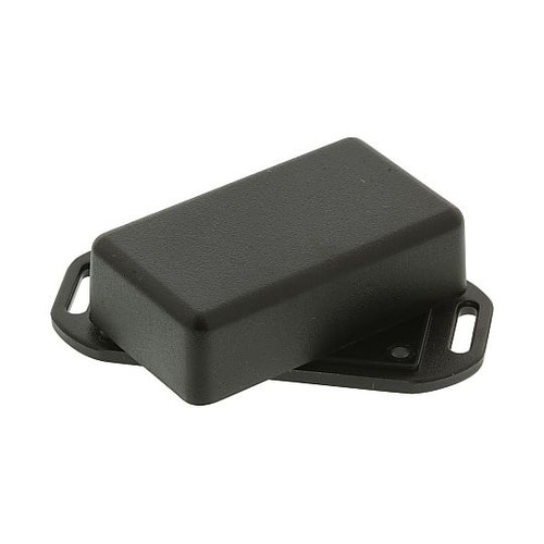 Box ABS Flanged Blac