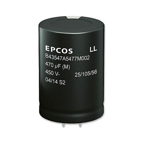 CAP 470μF 400V ALU E