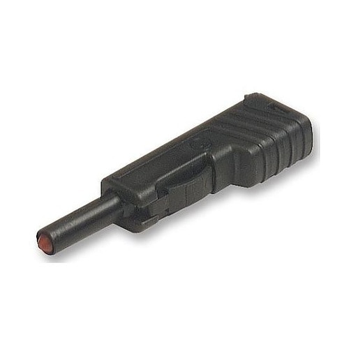 PLUG 4MM BLACK MZS 9
