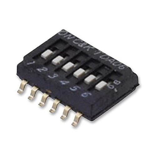 SWITCH FLUSH SPST 6