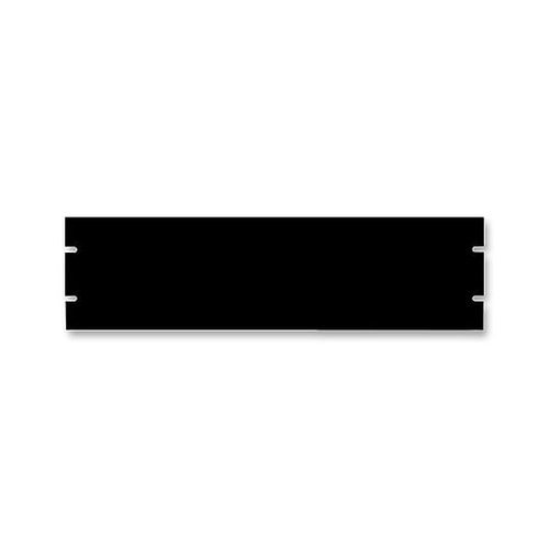 PANEL STEEL BLACK 4U