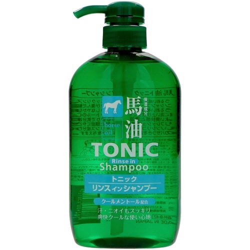 馬油トニックリンスインシャンプー600ML