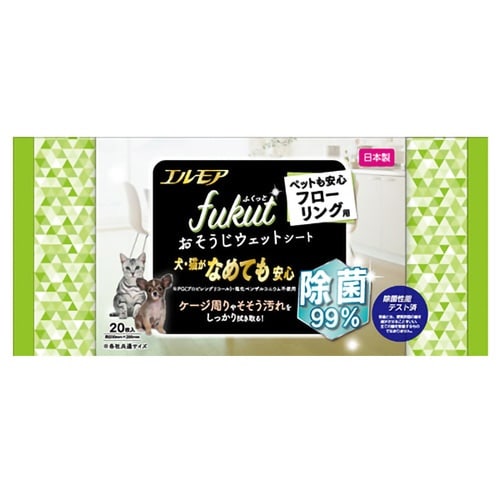 エルモアFUKUTペットも安心フローリング用×10