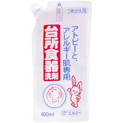 エルミアトピ台所食器洗剤詰替400ML×30
