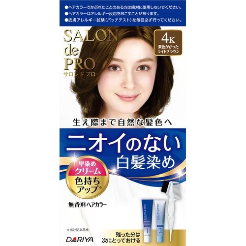 Sプロ 無香料ヘアカラー早染めC(白髪用)4K×3