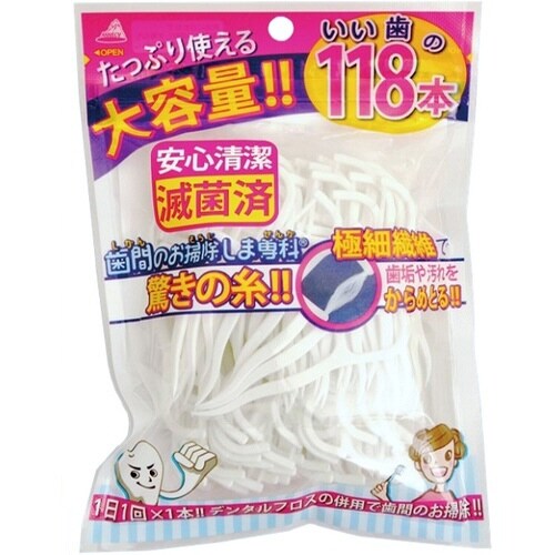 118(いい歯)の歯間のお掃除しま専科×6