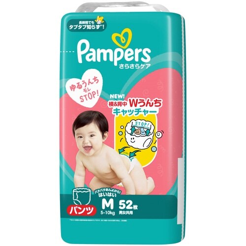 パンパース さらさらケア パンツ M×4