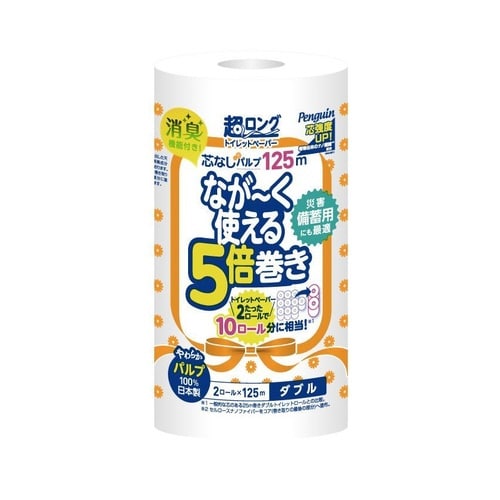 ペンギン芯なし超ロングパルプ250M2RW×16