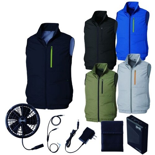 空調服R 遮熱ベスト+ 空調服R スターターキット