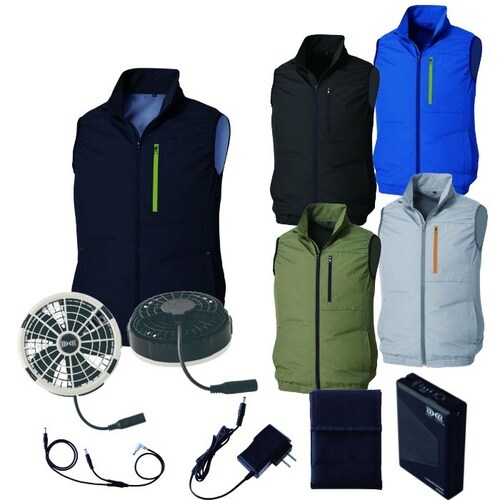 空調服R 遮熱ベスト+ 空調服R スターターキット