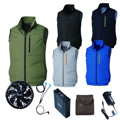 空調服R 遮熱ベスト+ 空調服R スターターキット
