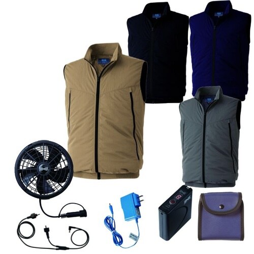 空調服Rベスト+ 空調服R スターターキット