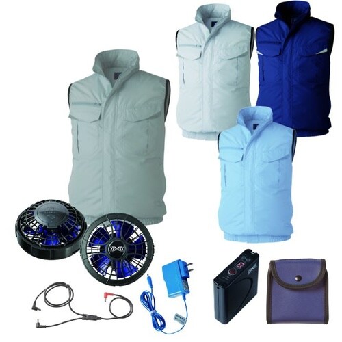 空調服Rベスト+ 空調服R スターターキット