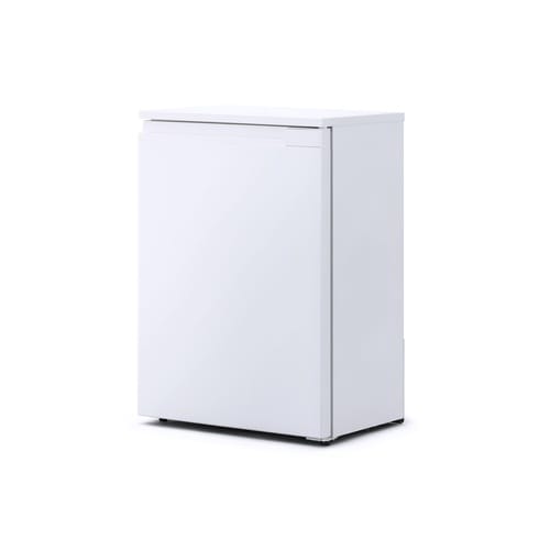 奥行スリム冷凍庫 66L ホワイト