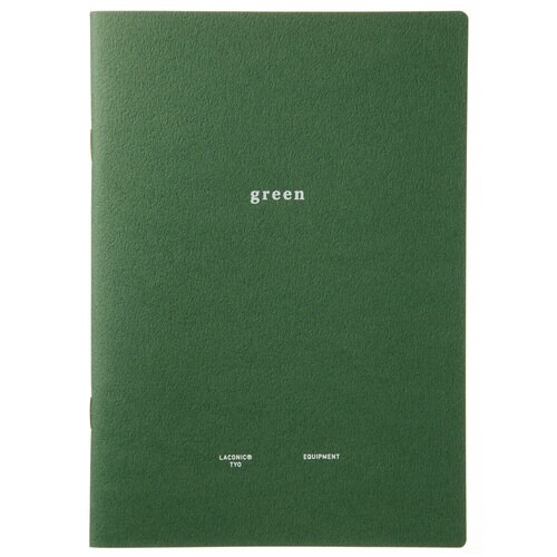 スタイルノートB6 green×10