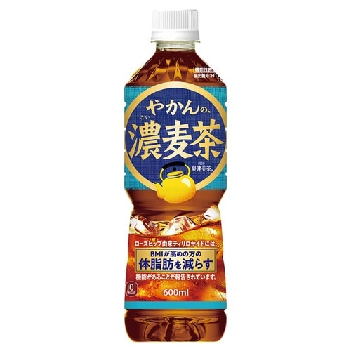 やかんの濃麦茶from爽健美茶 600ml 24本