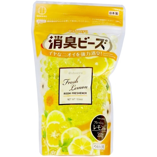 アットショウシュウ消臭ビーズFレモン替×12