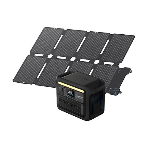 ポータブル電源+ソーラーパネル Soli