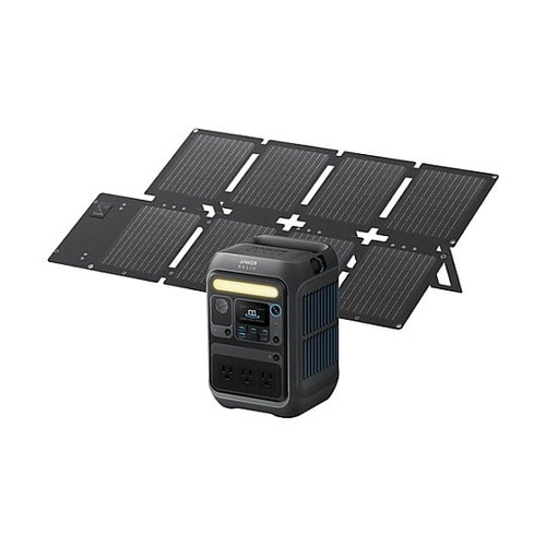 ポータブル電源+ソーラーパネル Soli