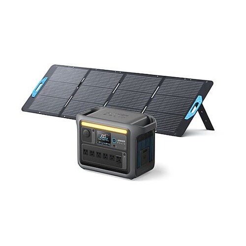 ポータブル電源+ソーラーパネル Soli