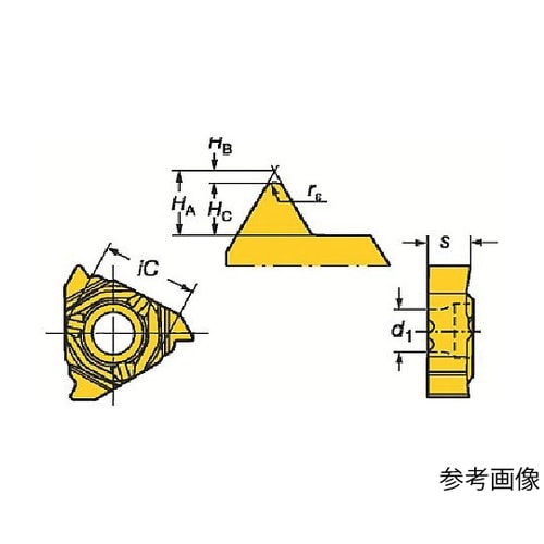 コロスレッド266 ねじ切り加工用チップ