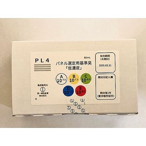 低濃度セット(PL4)パネル選定用基準臭