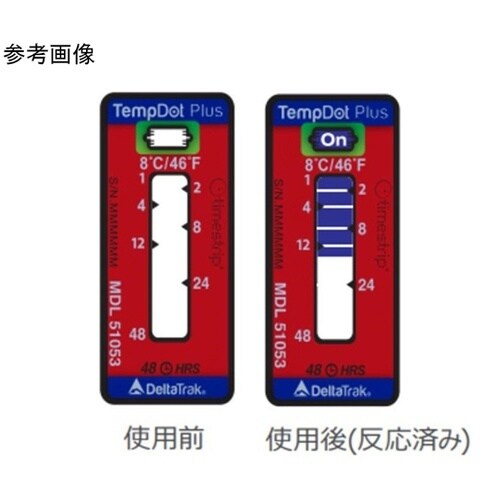 テンプドットプラス 温度上昇時積算温度表