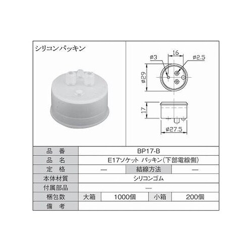 シリコンパッキン 下部電線側 1箱(20
