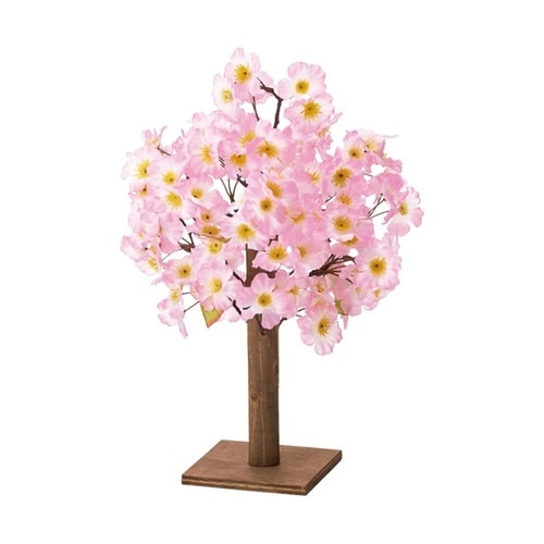 卓上桜立ち木(造花) 高さ40cm 53