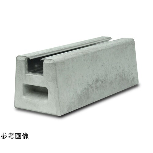 溶融亜鉛 レール付ブロック 1箱(2個入