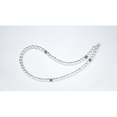 水晶・ゲルマニウム入りネックレス 42c