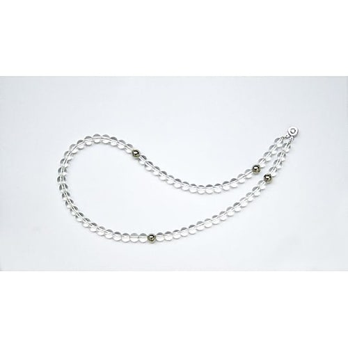 水晶・ゲルマニウム入りネックレス 55c