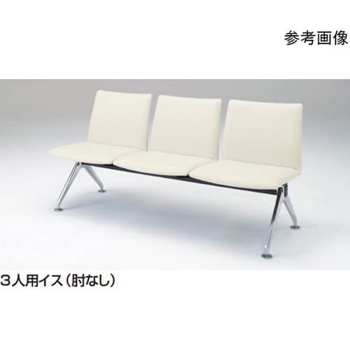 LB38 総張り 2人用イス オリーブグ