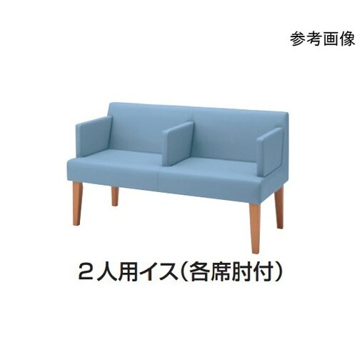 LB55 背付ベンチ1800中間肘付 ラ