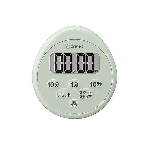 時計付防水タイマー グリーン T−611